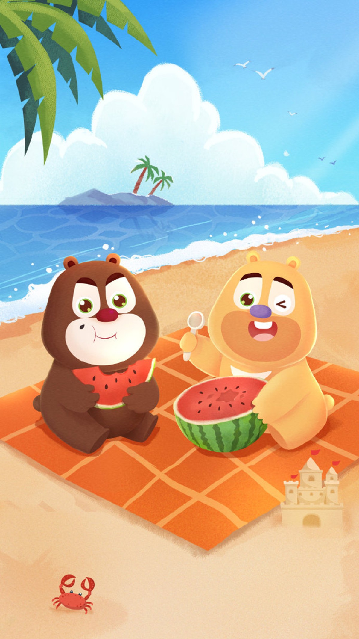 熊出没涂涂其实是公鸟